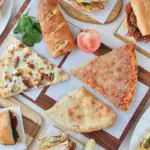 Sandwich and wrap catering spread from G&S Deli in Newton, Sussex County NJ