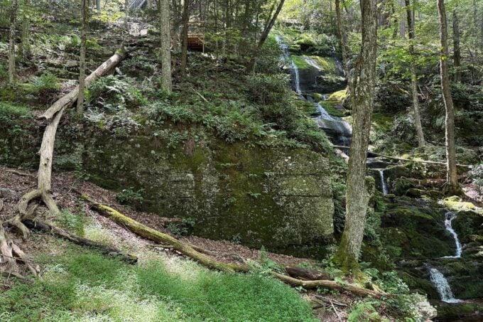 Buttermilk Falls in Walpack Township, Delaware Water Gap National Recreation Area, NJ