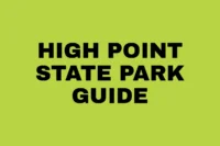 High Point State Park guide cover for the Wantage, NJ park and High Point Monument