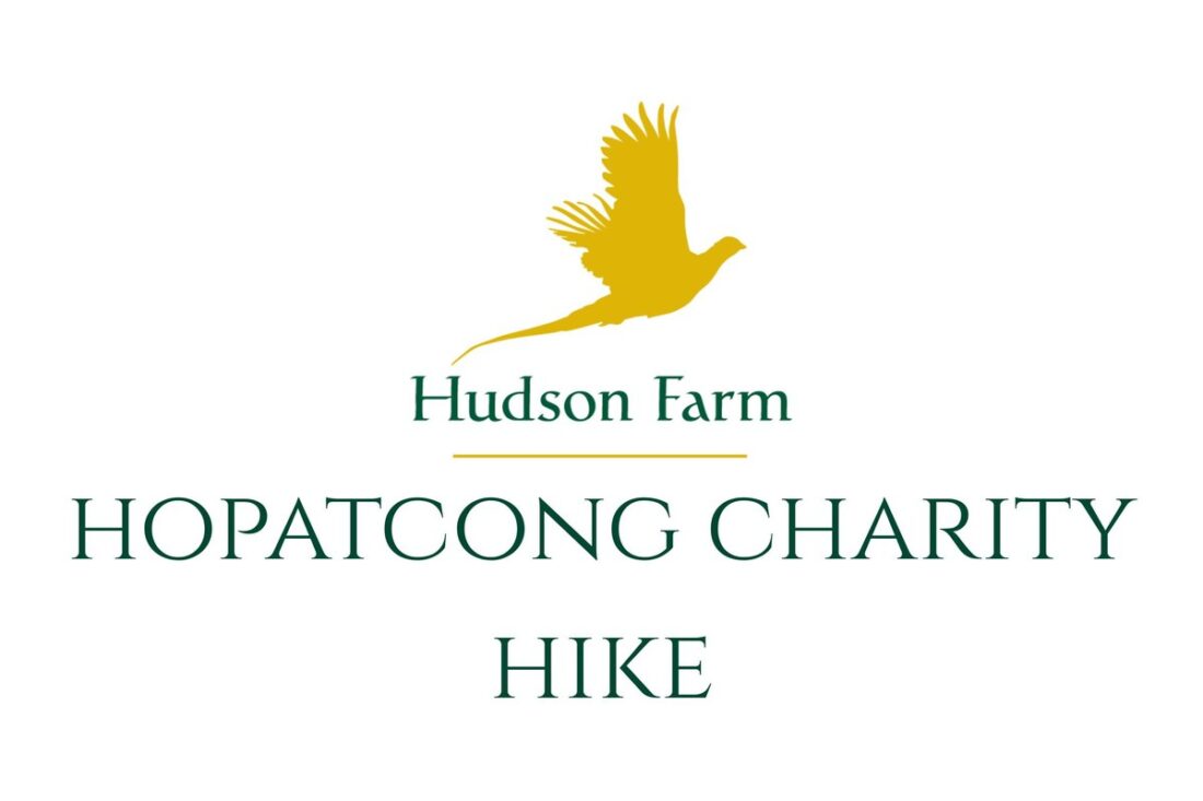 Official Hudson Farm Hopatcong Charity Hike graphic for Saturday, October 17, 2026