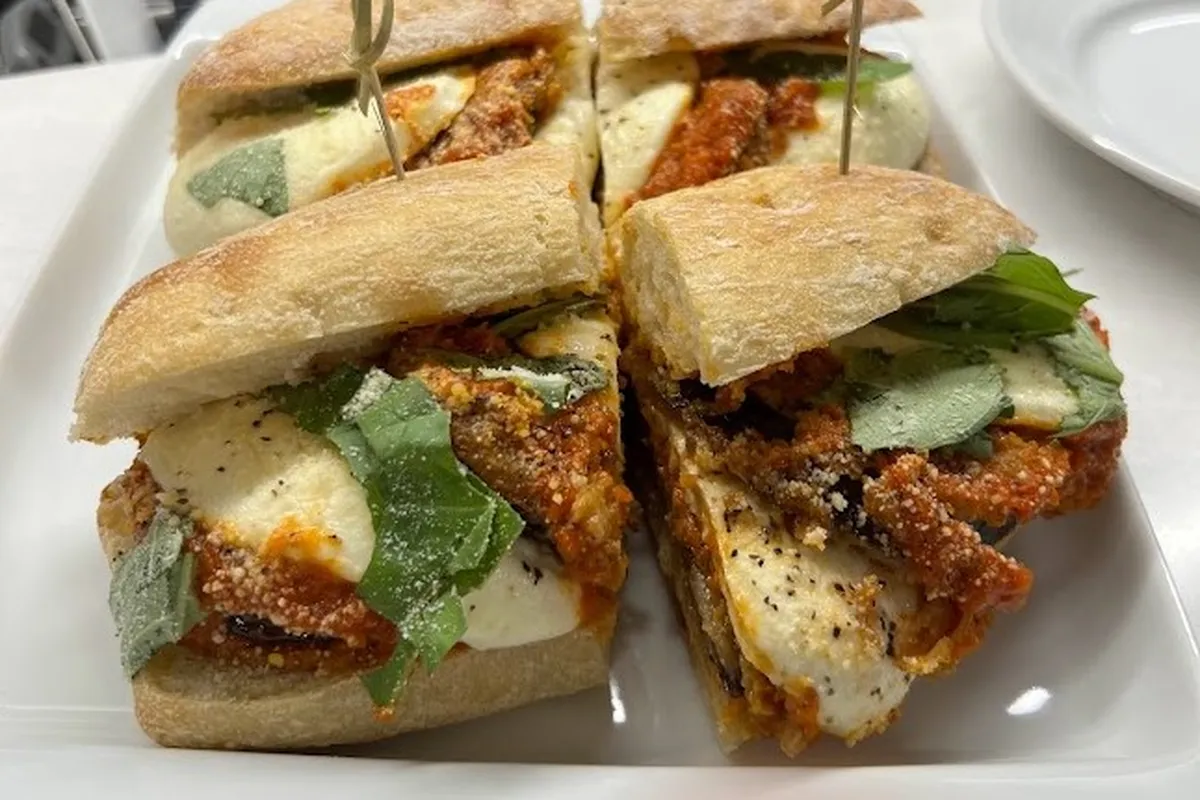 Italian sandwich from Hugo DeLuca's Italian Deli & Catering in Newton NJ