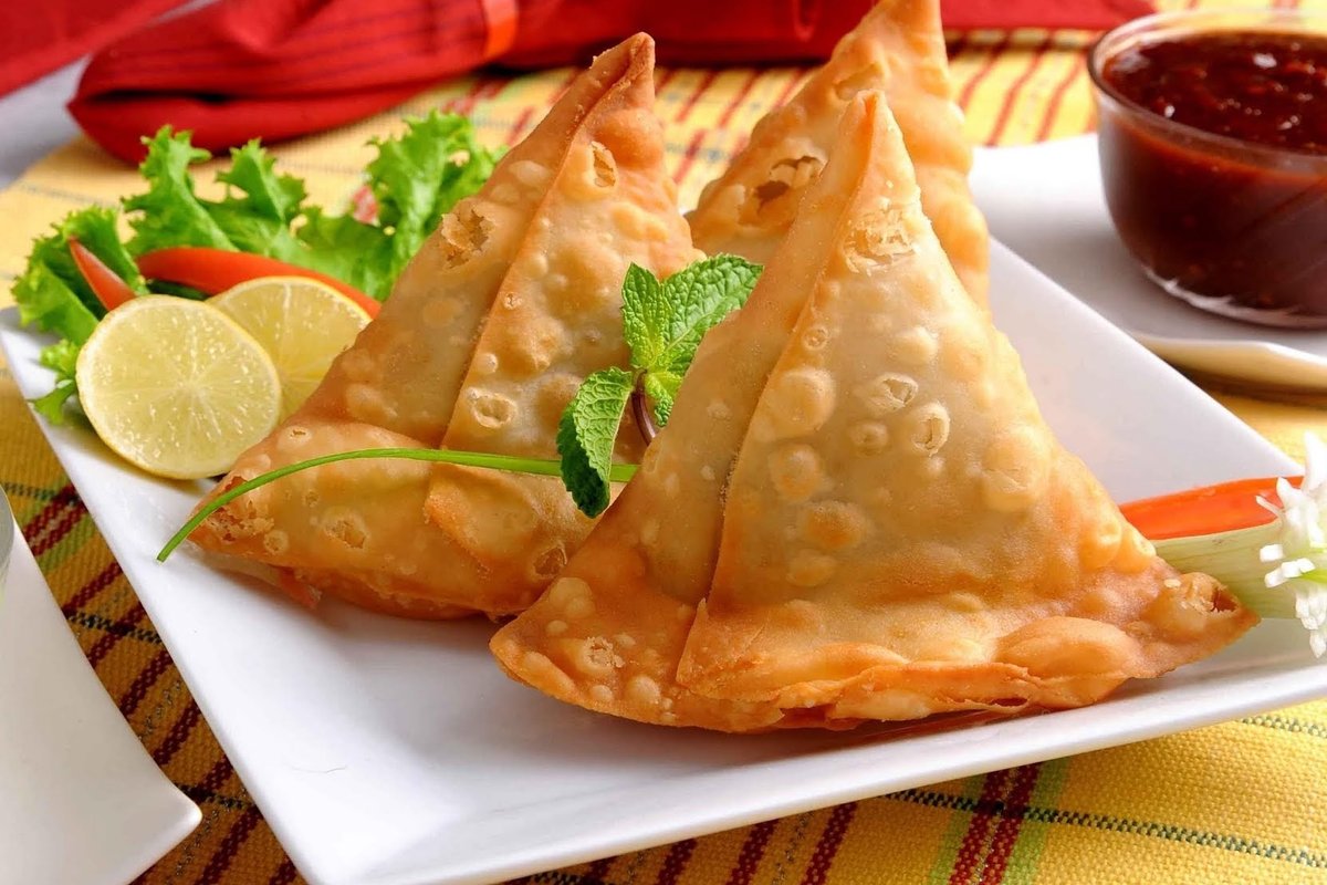 Samosas at Indian Masala in Newton, NJ