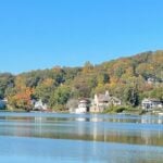 Lake Mohawk shoreline in Sparta, NJ