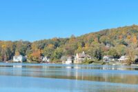 Lake Mohawk shoreline in Sparta, NJ