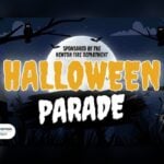Town of Newton Halloween Parade graphic sponsored by the Newton Fire Department in Newton, NJ
