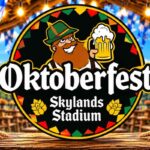 Oktoberfest at Skylands Stadium in Augusta NJ official event graphic