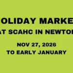 Holiday Market at the Sussex County Arts and Heritage Council gallery in Newton, NJ, opening November 27, 2026
