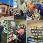 Sterling Hill Mining Museum and SCCC archaeology team cataloging Native American artifacts in Ogdensburg, NJ