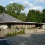 Sparta United Methodist Church building and parking lot at 71 S. Sparta Avenue in Sparta, NJ