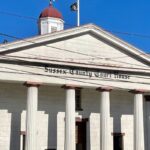 The 1847 Sussex County Courthouse in Newton, the county seat of Sussex County, NJ