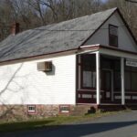 The former general store at Walpack Center in Walpack Township, NJ