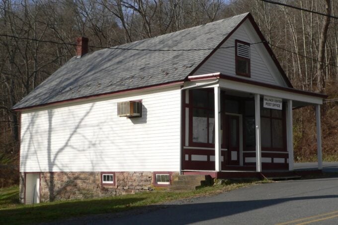 The former general store at Walpack Center in Walpack Township, NJ